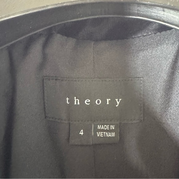 Theory Kevina Velvet Blazer Black - Picture 4 of 8